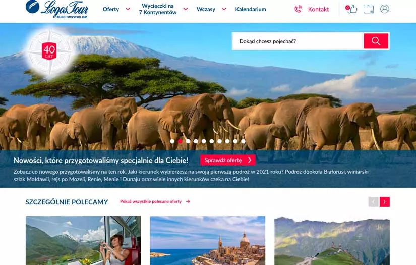 e-commerce platform - Logos tour screenshot 1