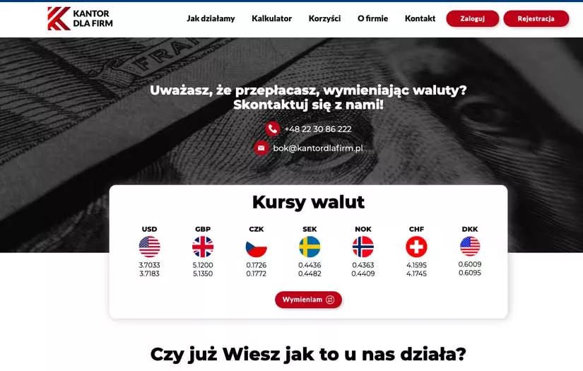 Financial exchange currency platform screenshot 1