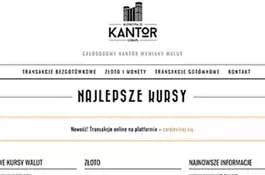 On-line exchange Kantor.com.pl