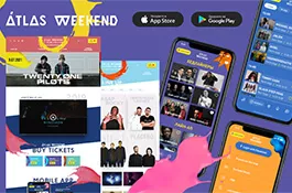 Atlas Weekend Mobile App & Website