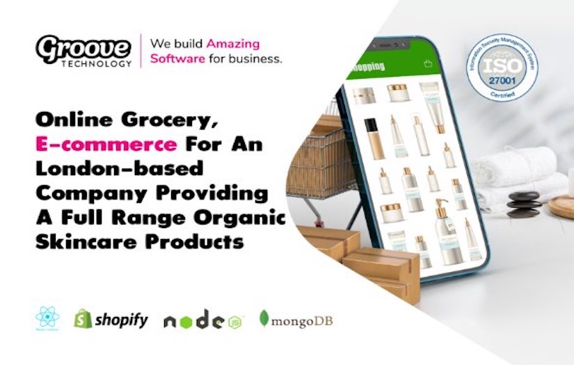 Online Grocery, E-commerce For An London-based Company Providing A Full Range Organic Skincare Products screenshot 1