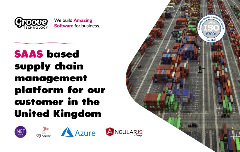 SAAS based supply chain management platform for our customer in the United Kingdom screenshot 1