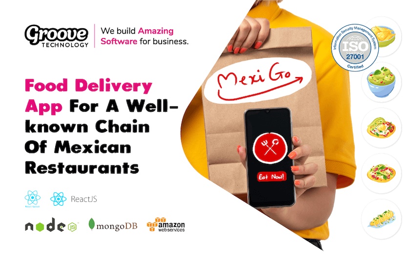 Food Delivery App For A Well- known Chain Of Mexican Restaurants screenshot 1