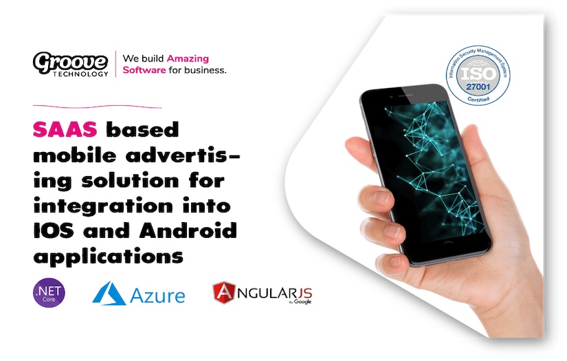 SAAS based mobile advertising solution for integration into IOS and Android applications screenshot 1