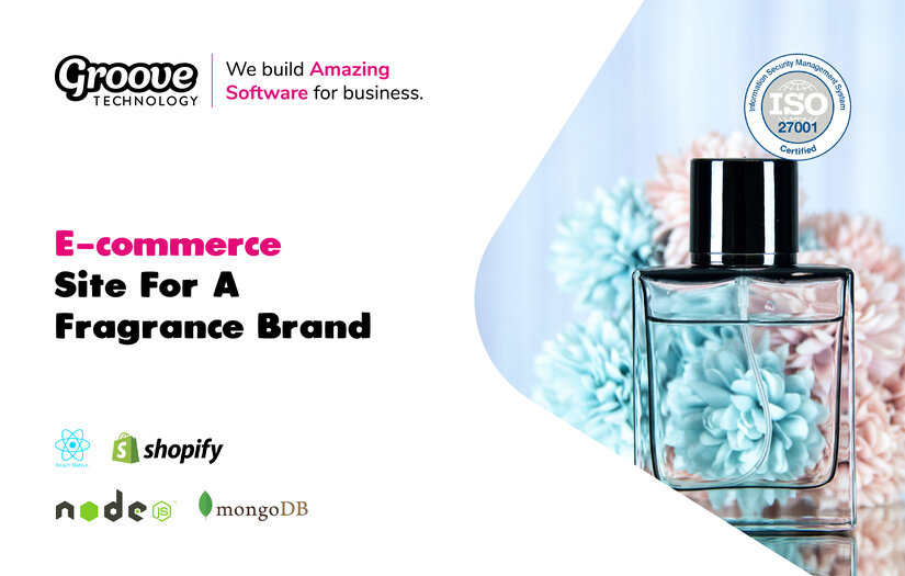 E-commerce Site For A Fragrance Brand screenshot 1