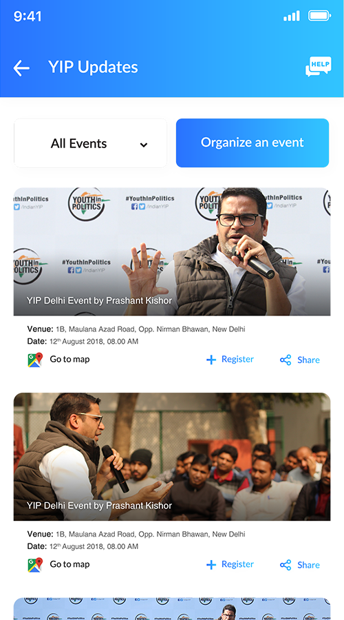 YIP- Youth in poltics screenshot 1