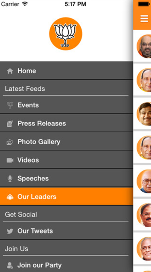 BJP- Political Party Mobile App screenshot 2