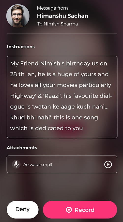 TrueFan screenshot 2