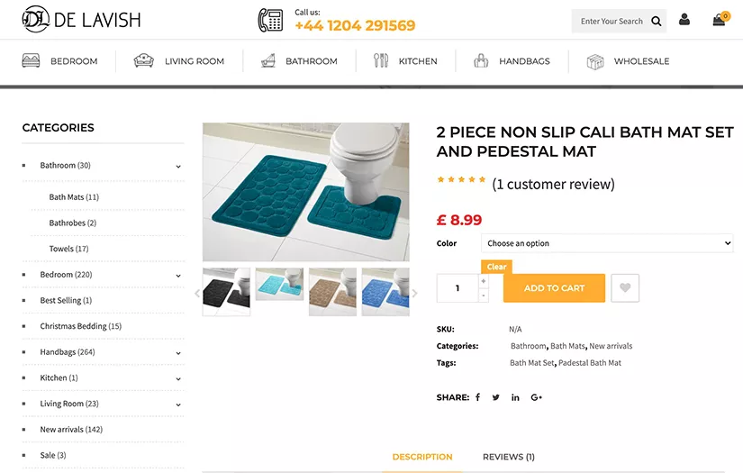 DeLavish: Wordpress Web Development screenshot 3