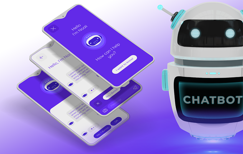 Chatbot App Design screenshot 1