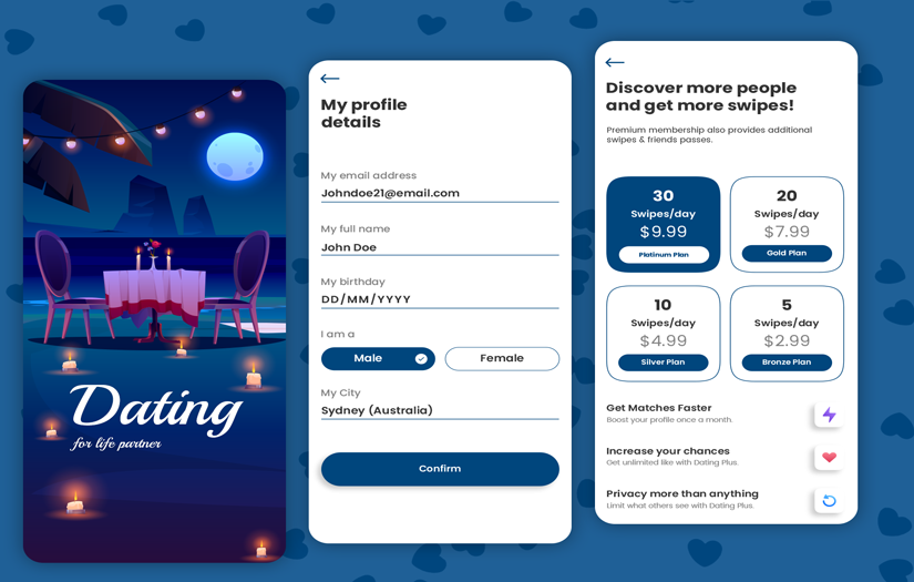 Dating App Development screenshot 1