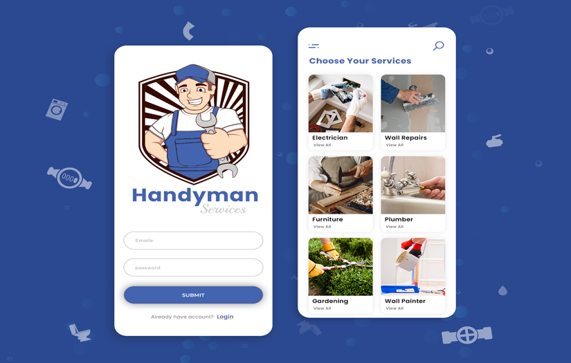 Handyman Services App Development screenshot 1