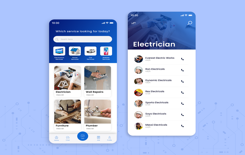 On-Demand Home Service App Development screenshot 1
