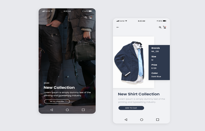 mCommerce App Development screenshot 1