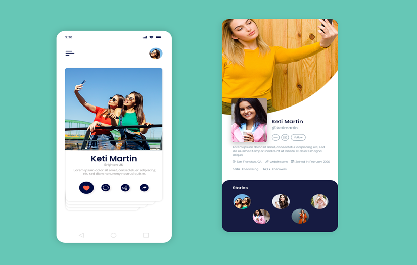 Social Media Community Networking App screenshot 1