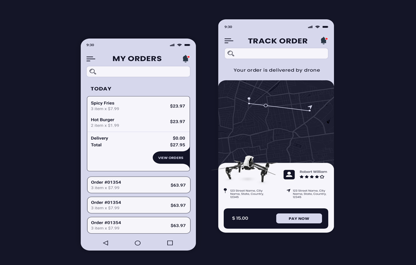Courier Delivery App screenshot 1