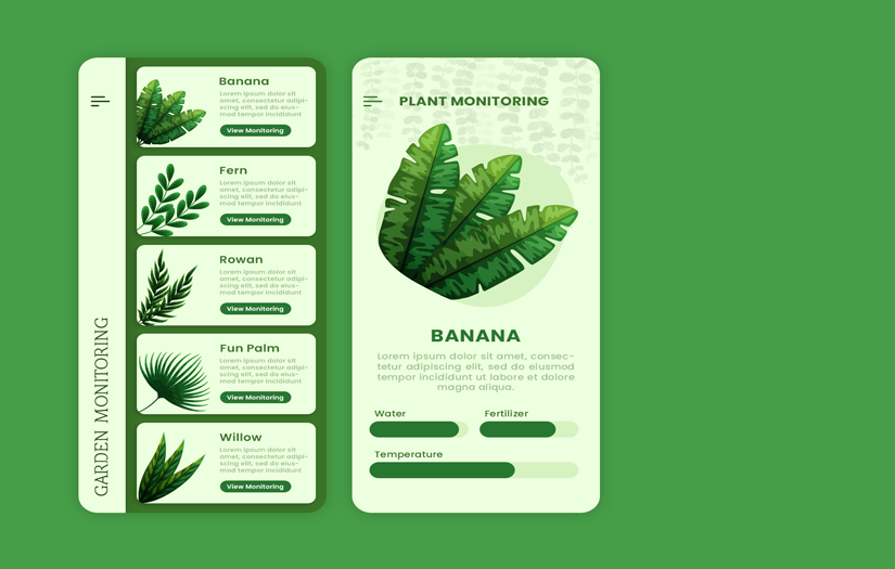 Garden Plant Monitoring App screenshot 1