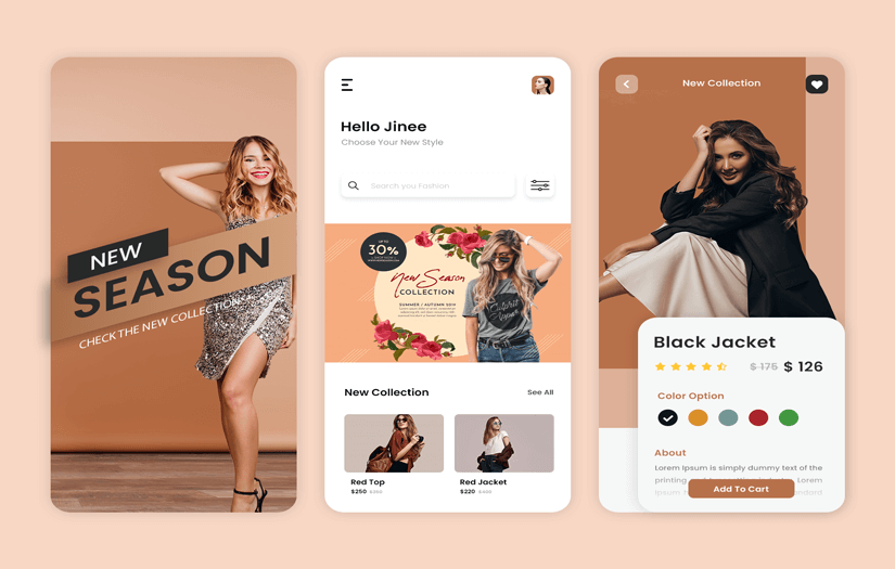 Clothing Store App screenshot 1