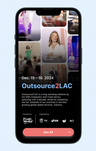 Tradeshows Management System For An Intenational Bank - IDB screenshot 2