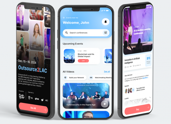 Tradeshows Management System For An Intenational Bank - IDB screenshot 5