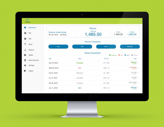 Mobile And Web Fintech Solution With Blockchain - BSJI screenshot 1