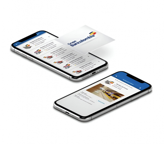 Mobile App Solution For International Bank - Bancolombia screenshot 1