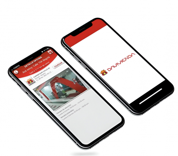 Mobile Solution For International Bank - Davivienda Bank screenshot 1
