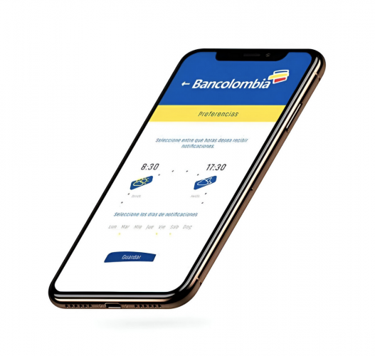 Mobile + Web Solution For International Bank - BANCOLOMBIA BANK screenshot 3