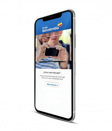 Mobile + Web Solution For International Bank - BANCOLOMBIA BANK screenshot 2