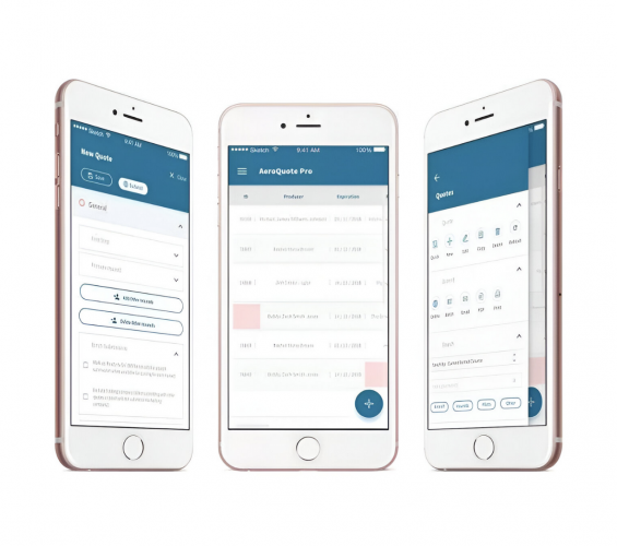 Web Application For A USA Insurance Company screenshot 1
