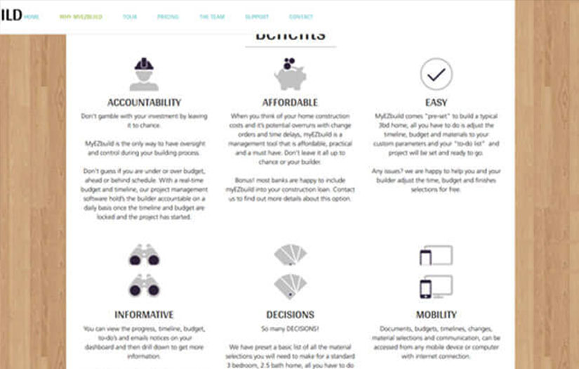 myEZbuild screenshot 3