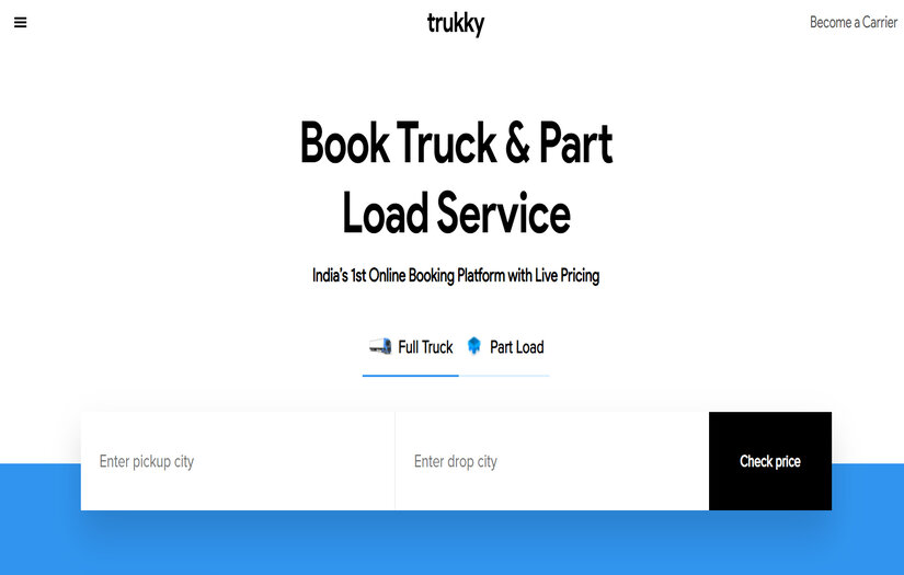 Trukky.com screenshot 2