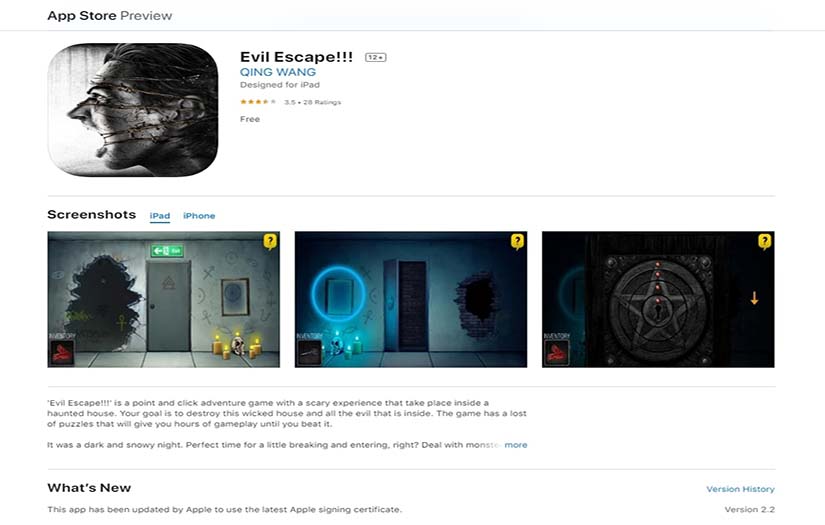 Evil Escape screenshot 1