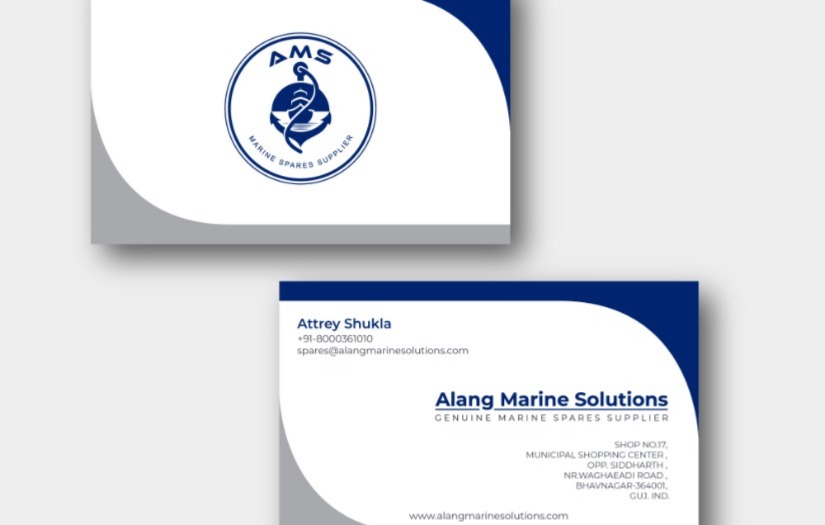 Graphic Design & Branding of Alang Marine Solution screenshot 2