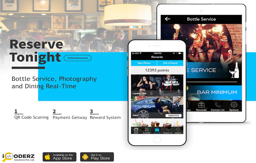 Reserve Tonight - Bottle Service, Photography and Dining & Reservation screenshot 1