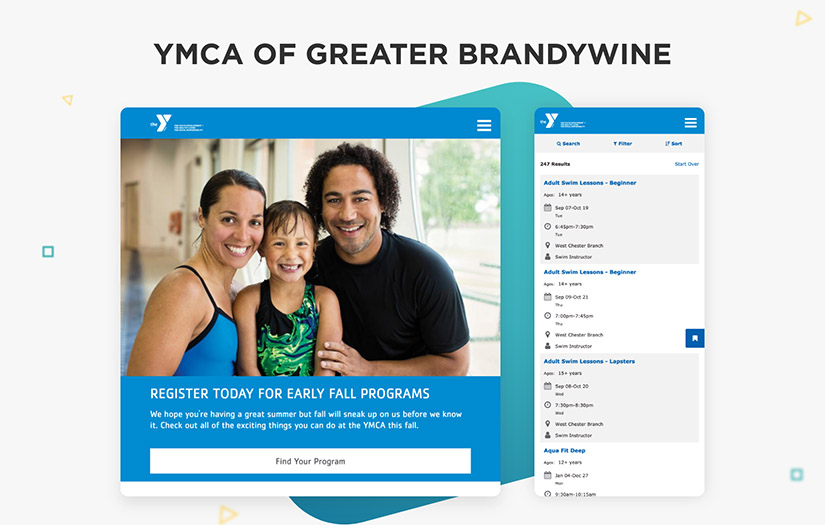 YMCA of Greater Brandywine screenshot 1