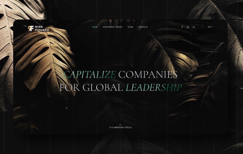 Venture Fund | UX/UI design & WordPress Development screenshot 1