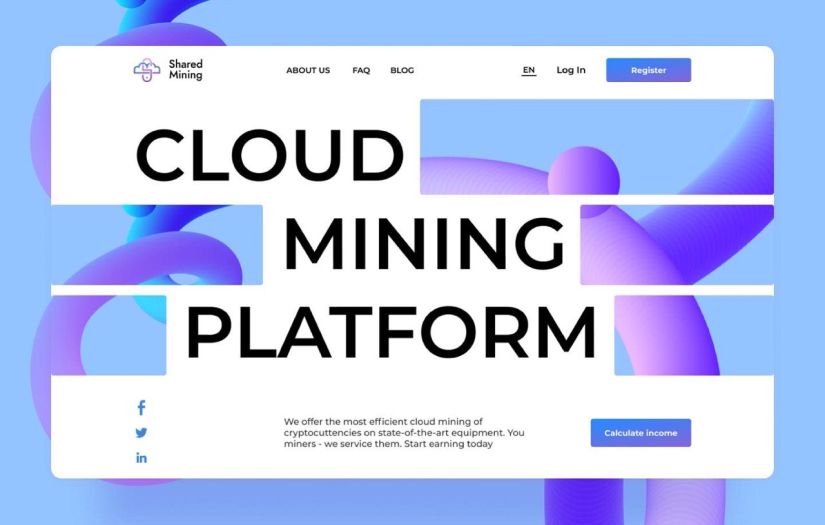 Shared Mining - Logo, Branding & UX/UI Design screenshot 2