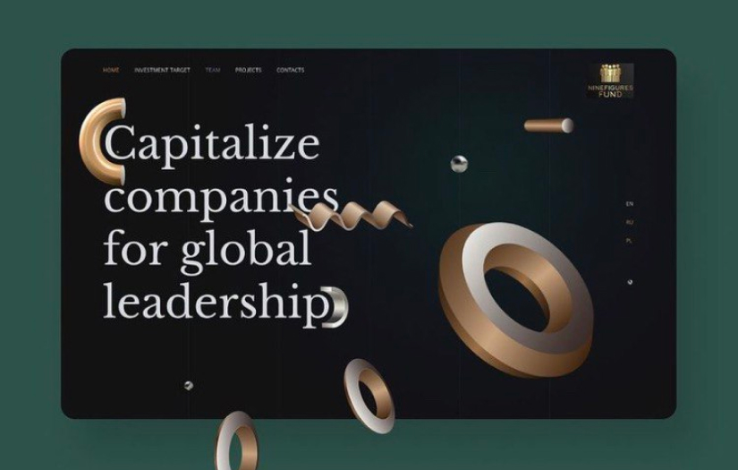 Venture Fund | Landing page, UX/UI design screenshot 2