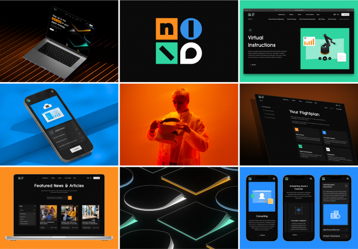 Next Level Lab - UX/UI design for IT company screenshot 1