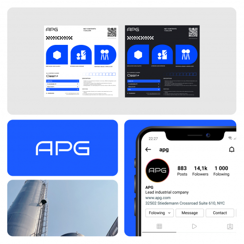 Branding and Modern Web Design in Detergents  screenshot 3