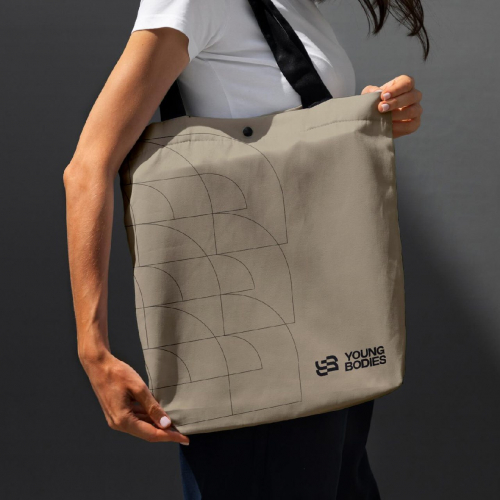 Young Bodies | Logo and Brand Identity for a Fitness Startup screenshot 4