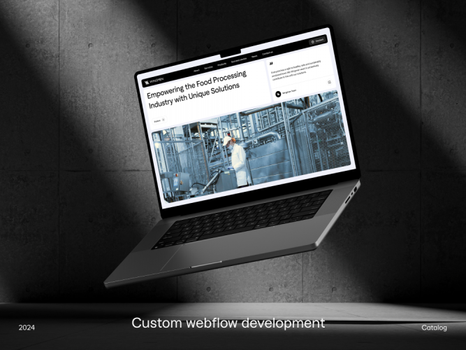 WINGMEN | Redesign & Development for tech support company for the food industry screenshot 3