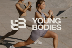 Young Bodies | Logo and Brand Identity for a Fitness Startup