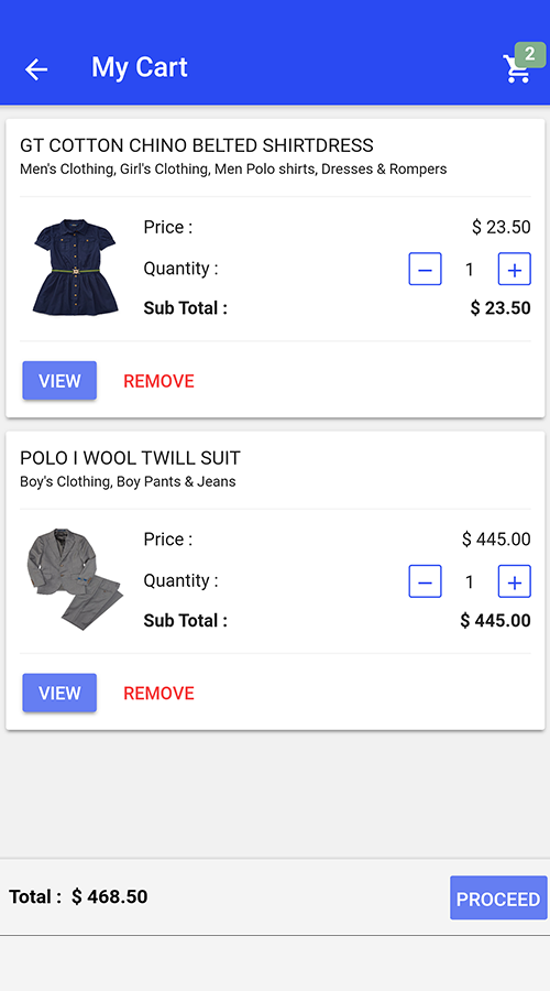 eCommerce App screenshot 4