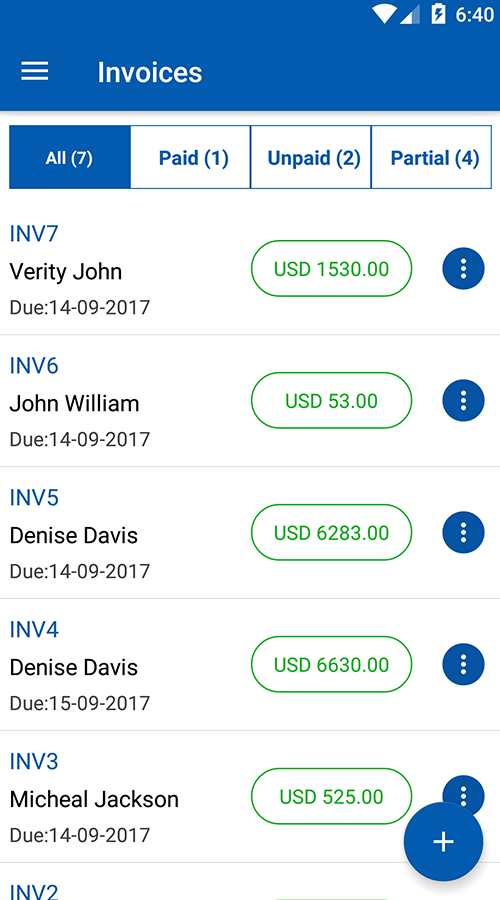 Quick Invoice Maker screenshot 2