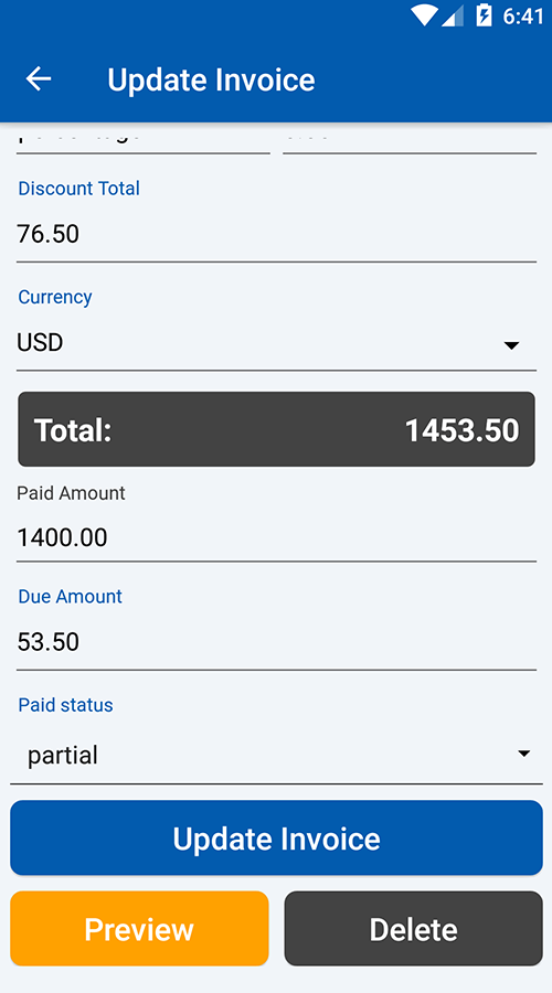 Quick Invoice Maker screenshot 8