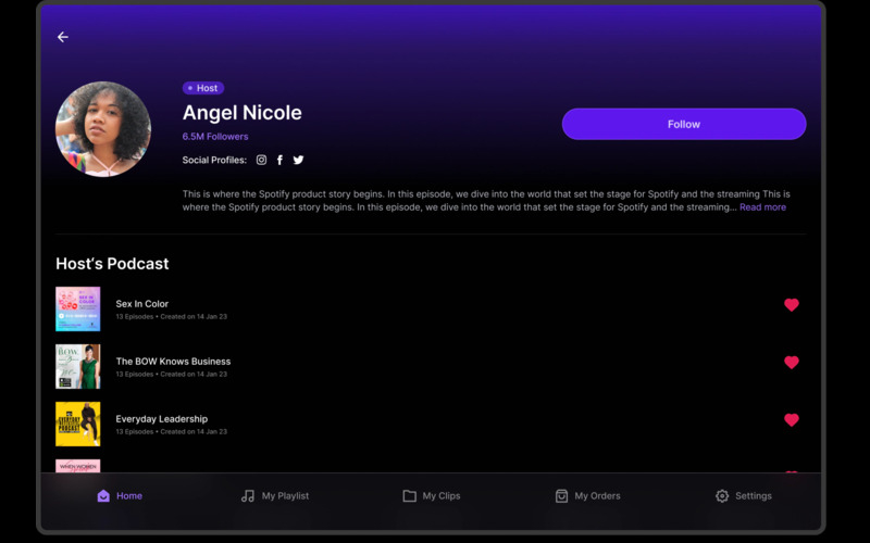 ALIVE Podcast Networl - Revolutionizing Podcast Streaming for Black Creators screenshot 1