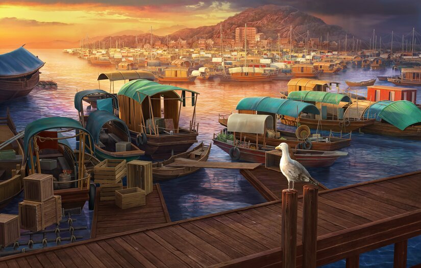 "June’s Journey" - 2D and 3D art development screenshot 3