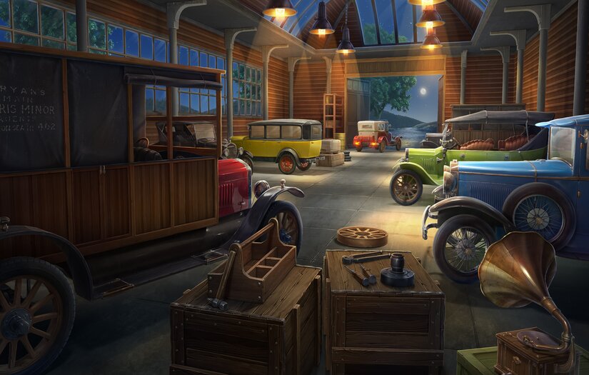 "June’s Journey" - 2D and 3D art development screenshot 7